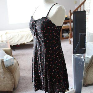Wild Fable Black Strawberry Dress